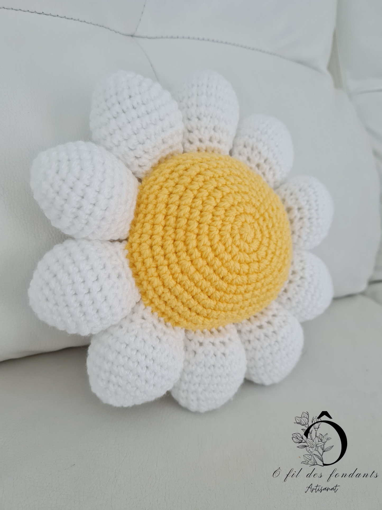 Coussin Marguerite 🌼