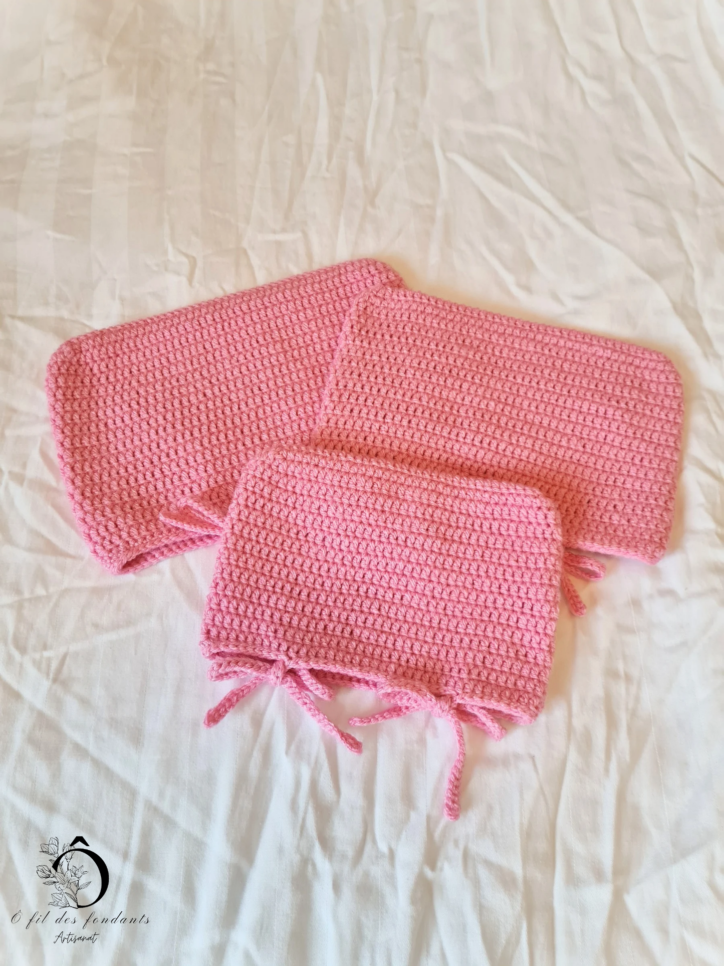 Pochette pour livre : Rosée 🩷