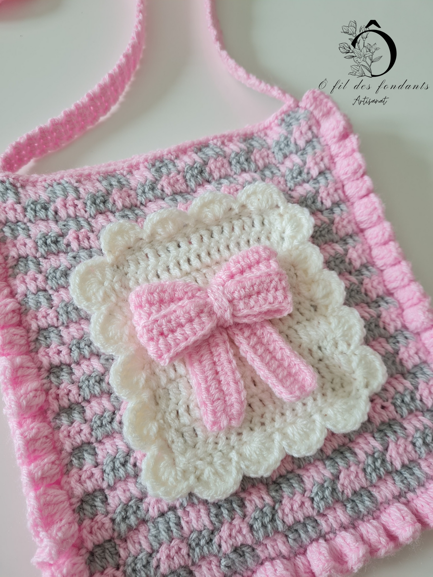 Sac nœud rose 🎀