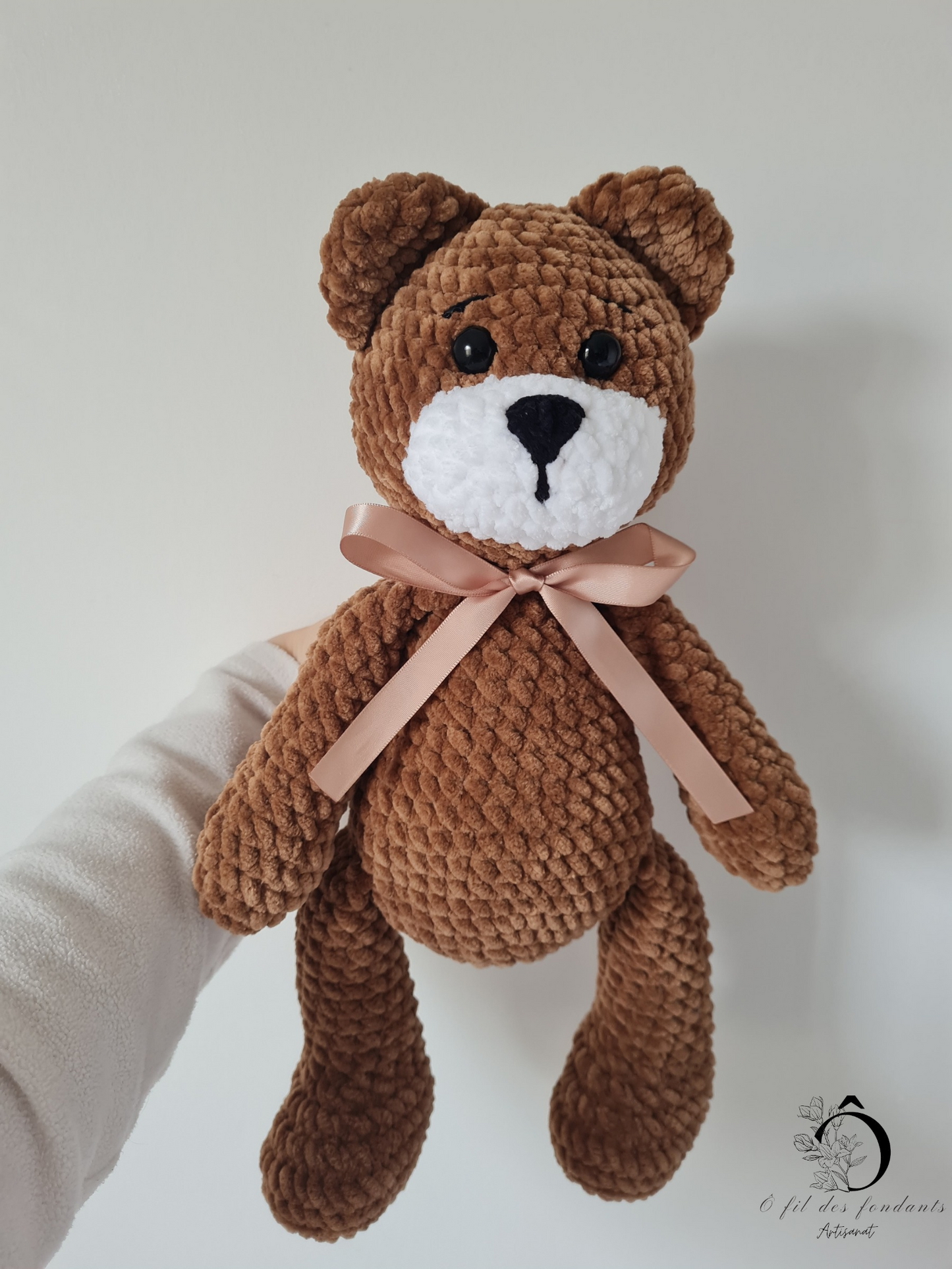 Peluche ours Marron