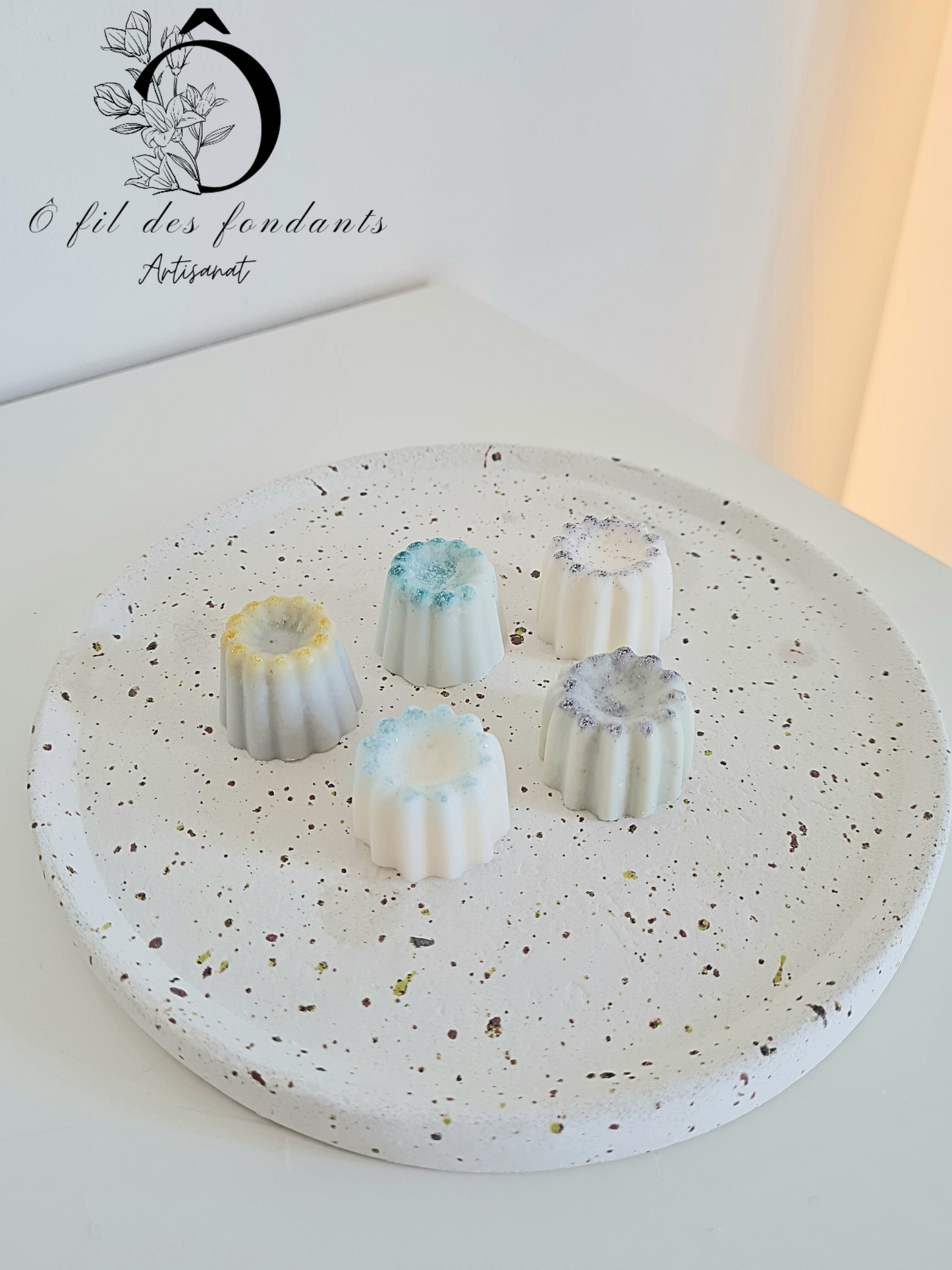 Boîte de 5 fondants parfumés