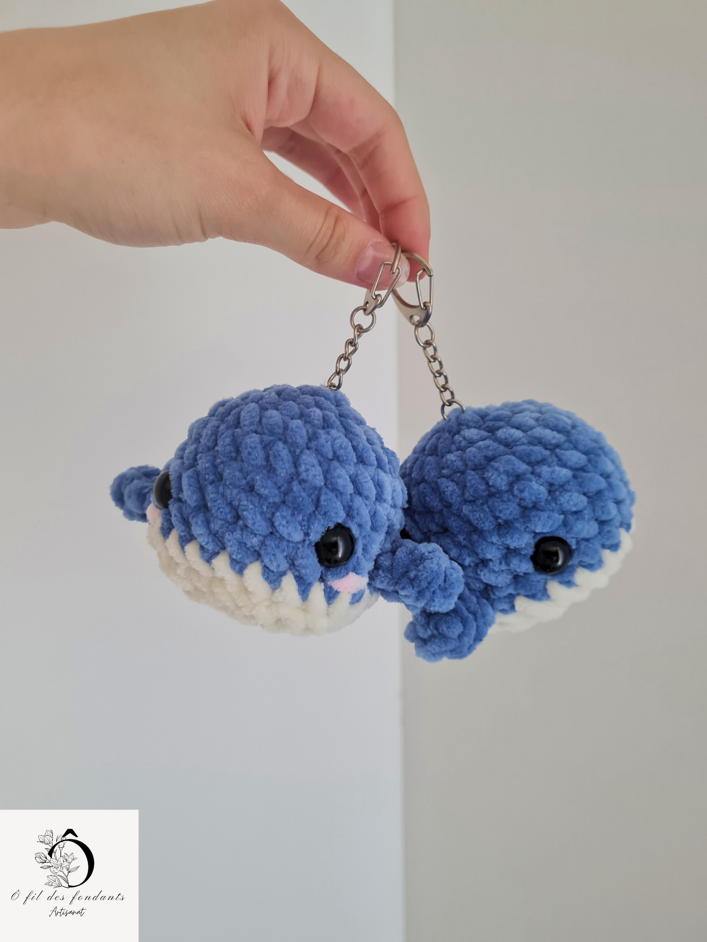 Porte clés Baleine douce 🐳