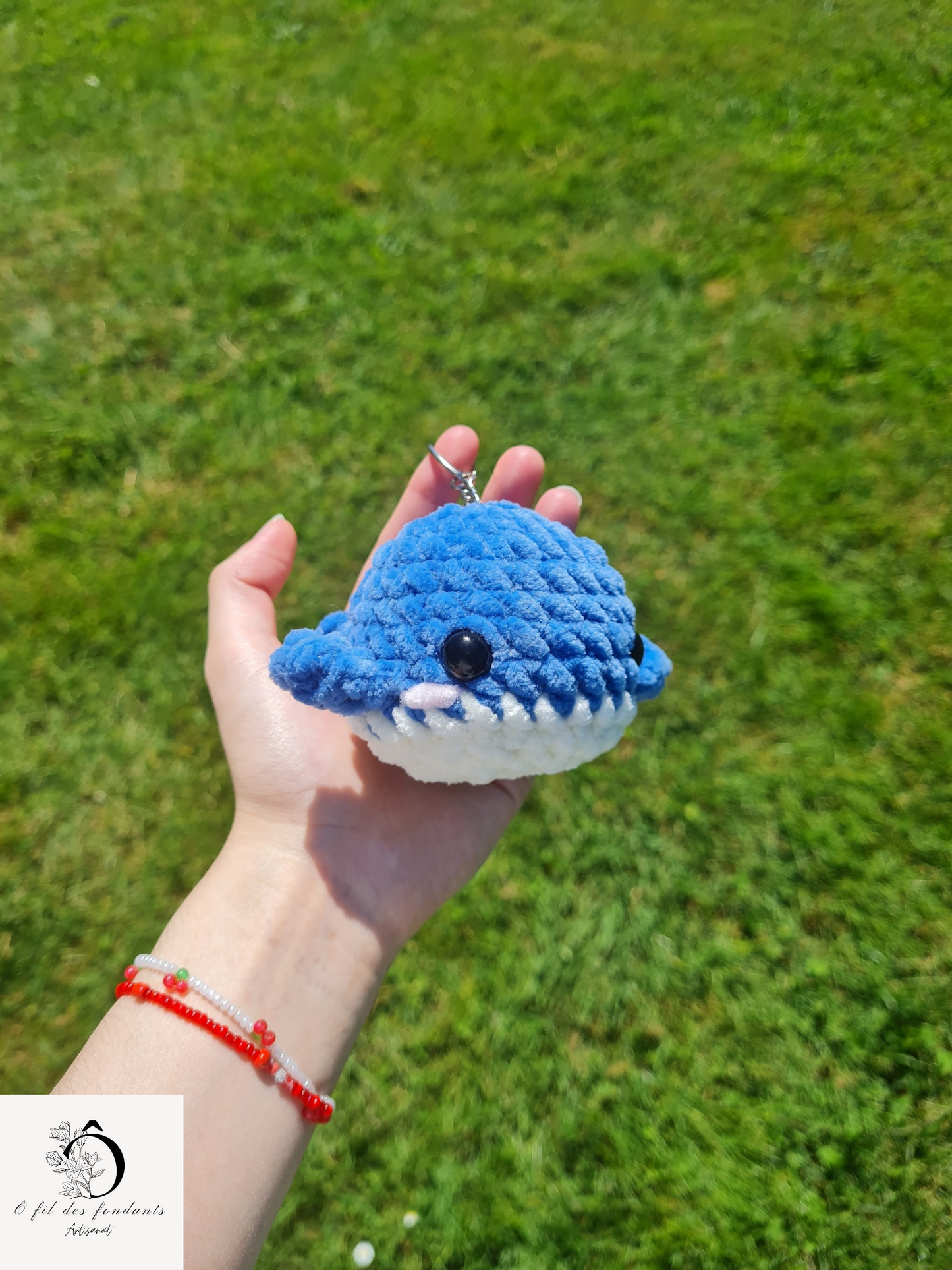 Porte clés Baleine douce 🐳