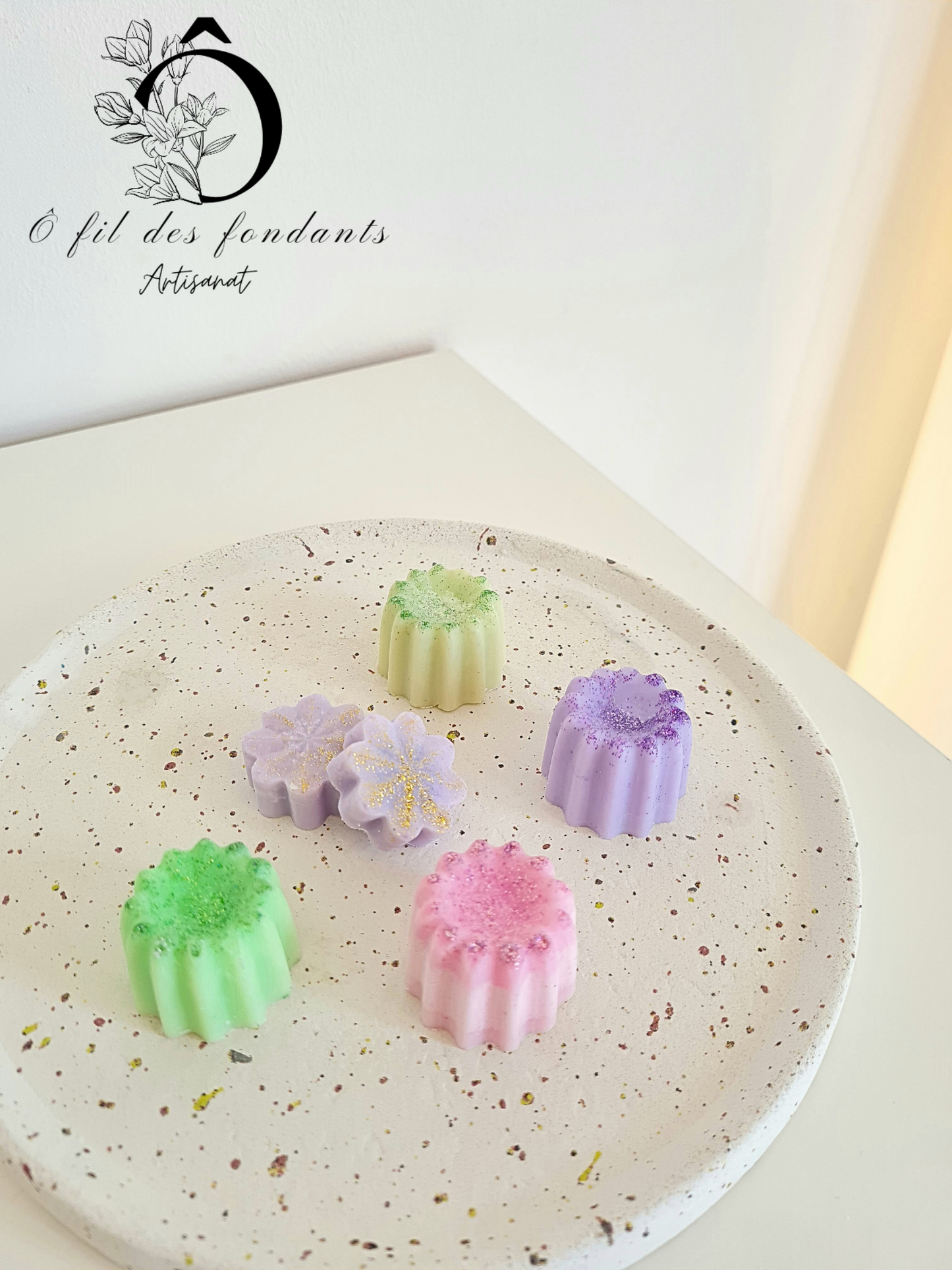 Boîte de 5 fondants parfumés
