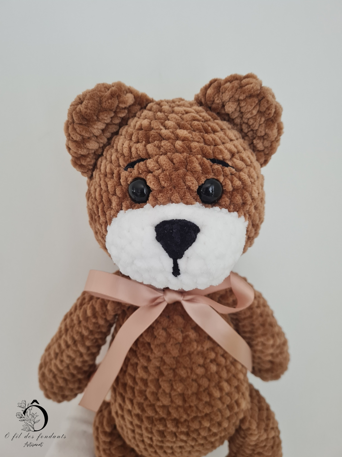 Peluche ours Marron