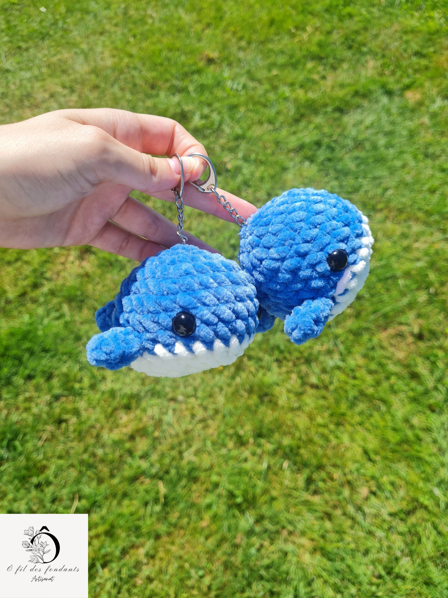 Porte clés Baleine douce 🐳