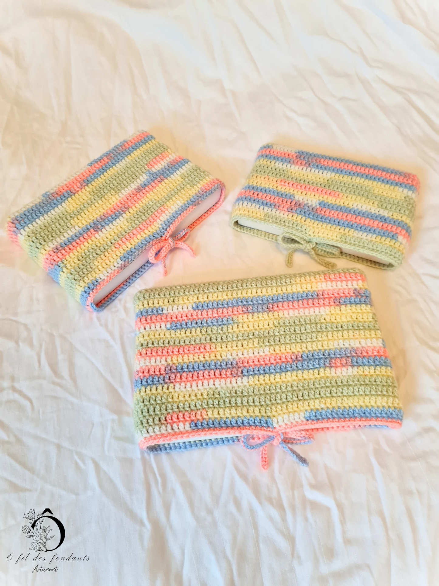 Pochette pour livre : Coup de soleil ☀️