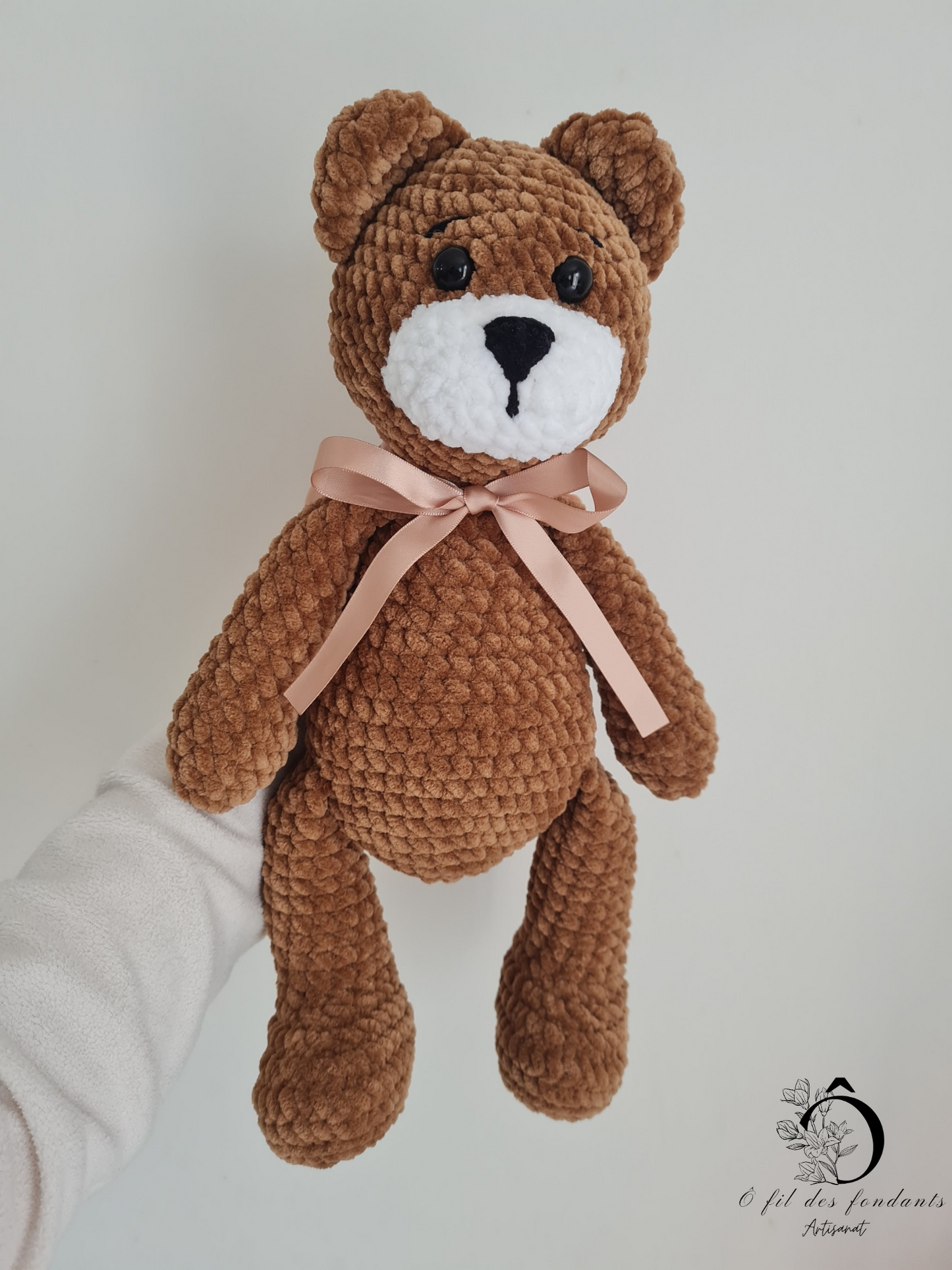 Peluche ours Marron