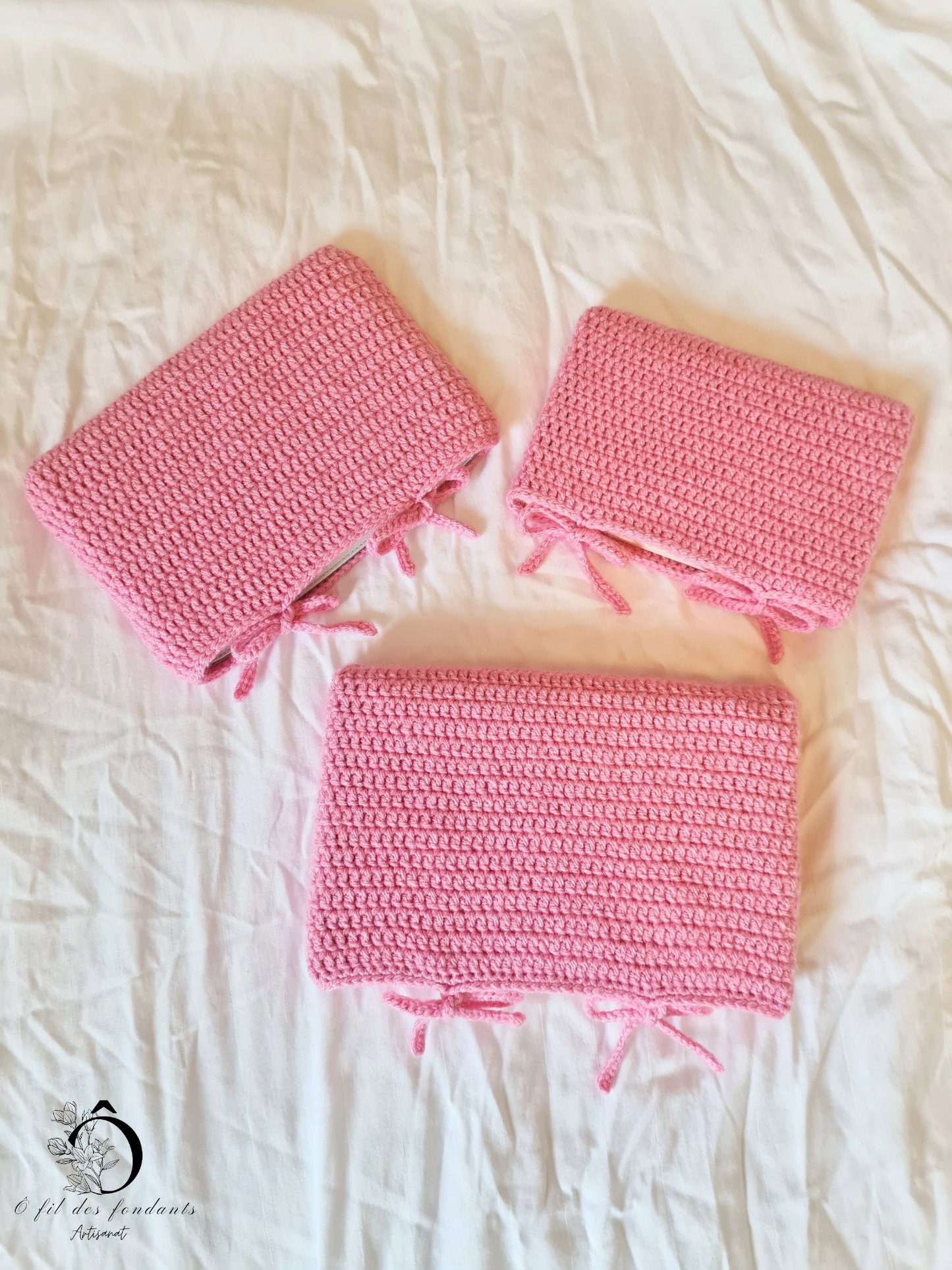 Pochette pour livre : Rosée 🩷