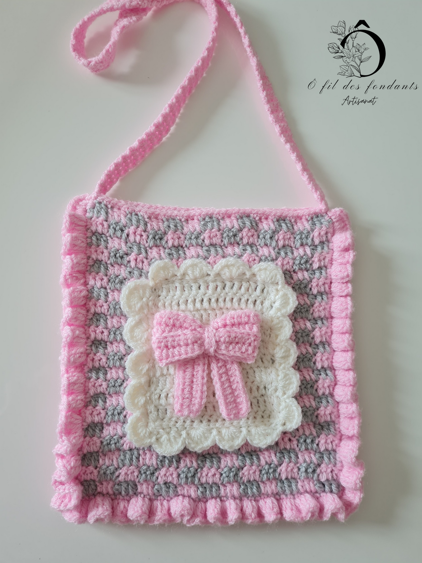 Sac nœud rose 🎀