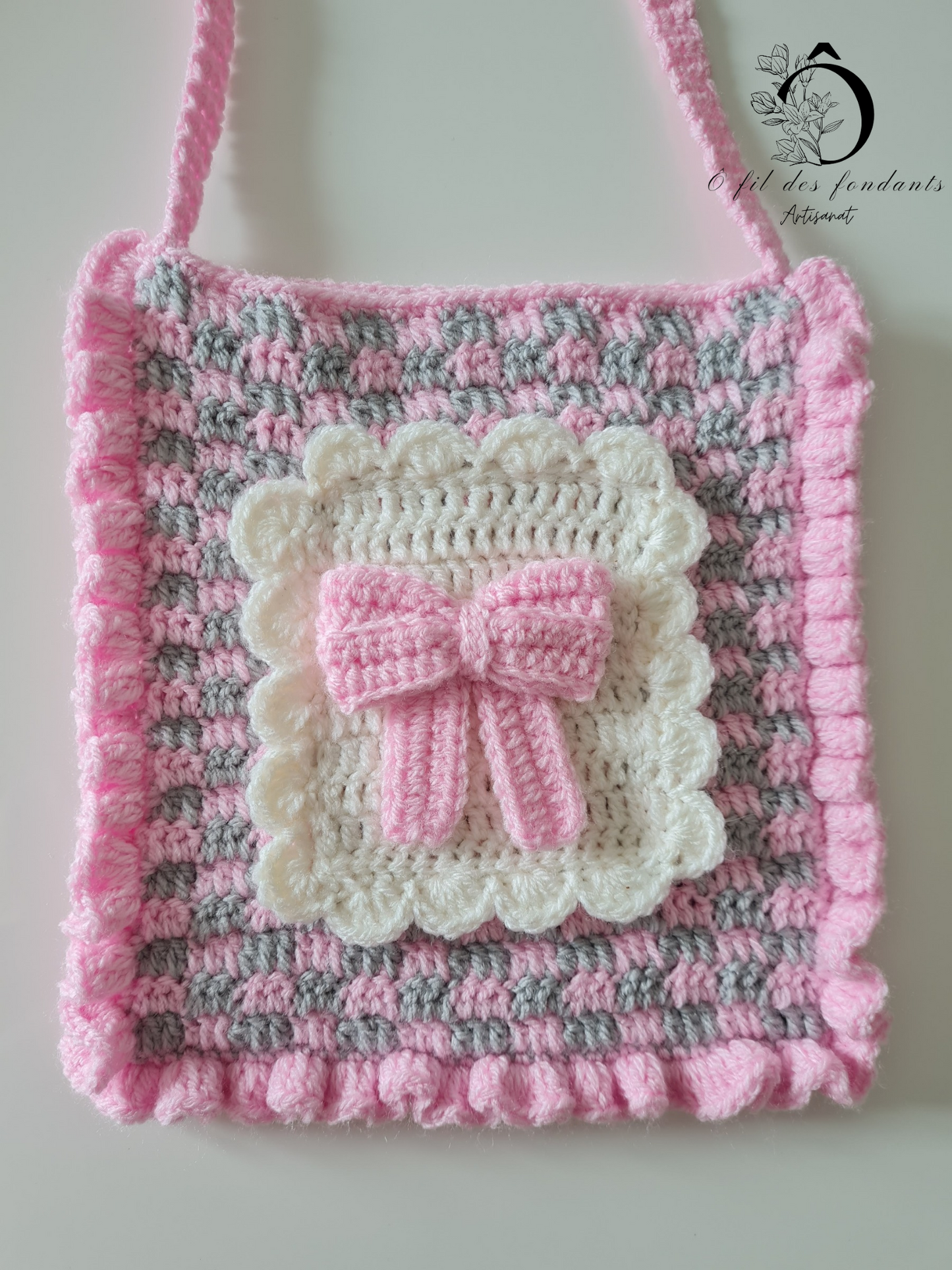 Sac nœud rose 🎀