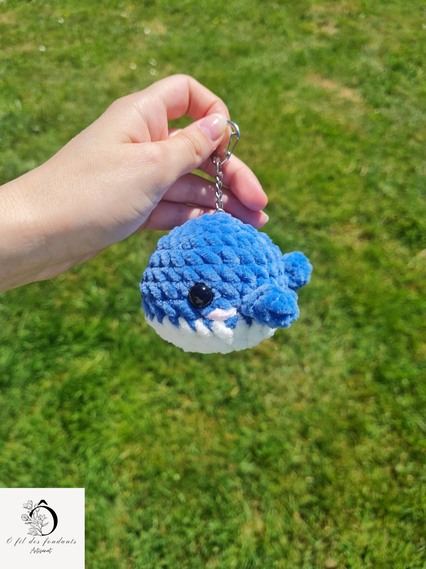 Porte clés Baleine douce 🐳