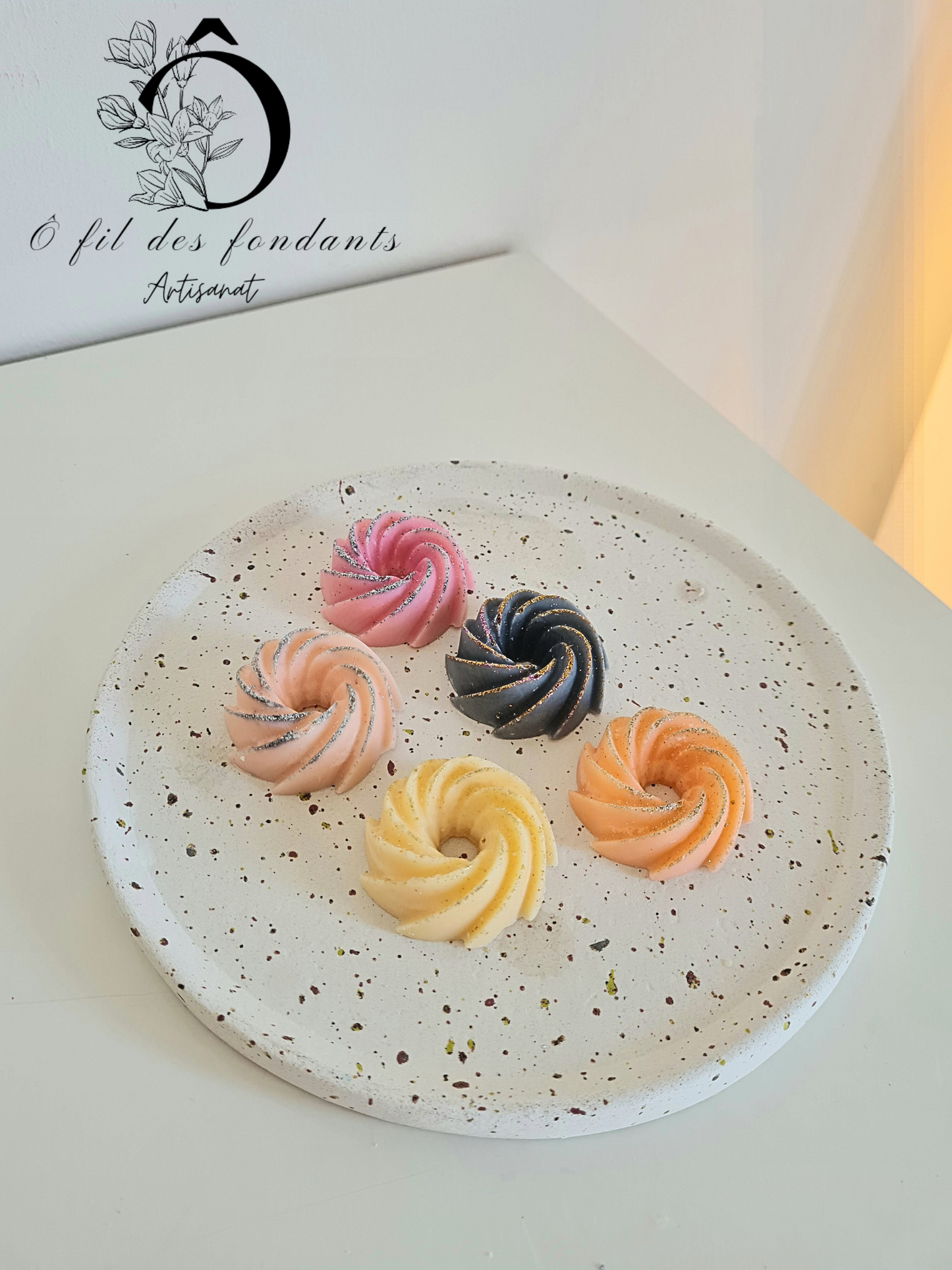 Boîte de 5 fondants parfumés