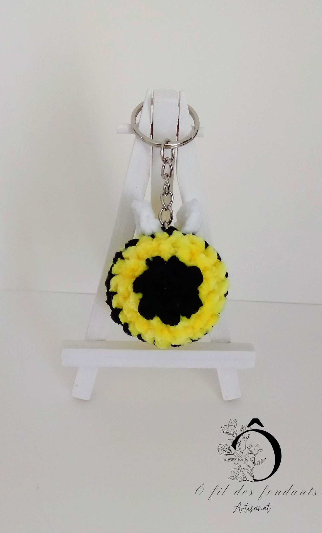 Porte clés Abeille Douce