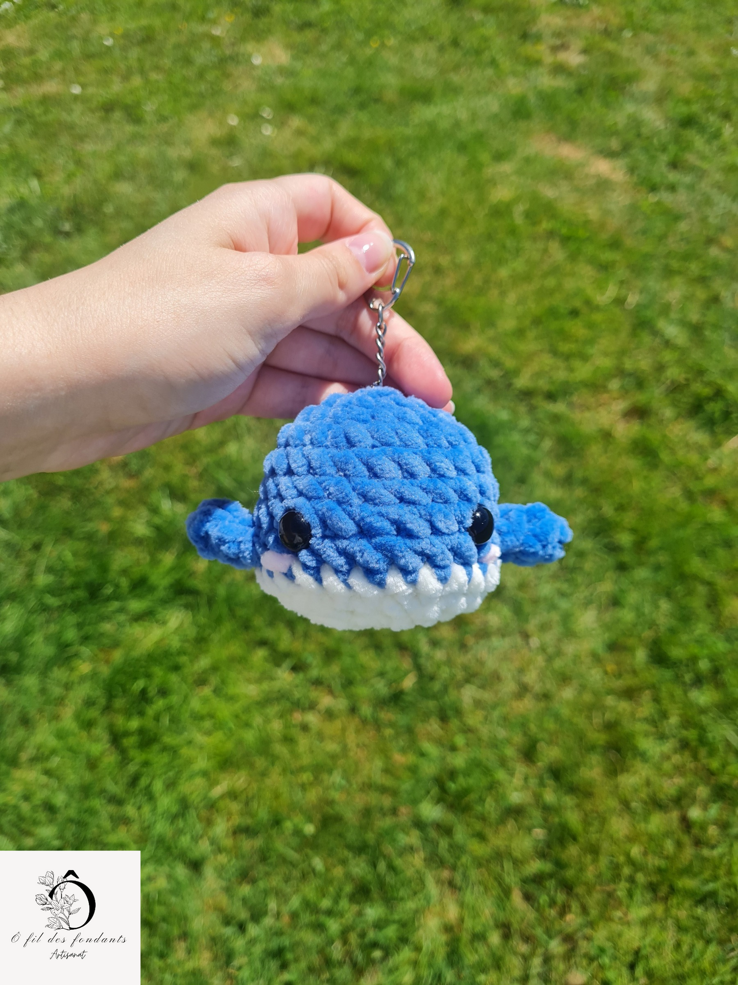 Porte clés Baleine douce 🐳