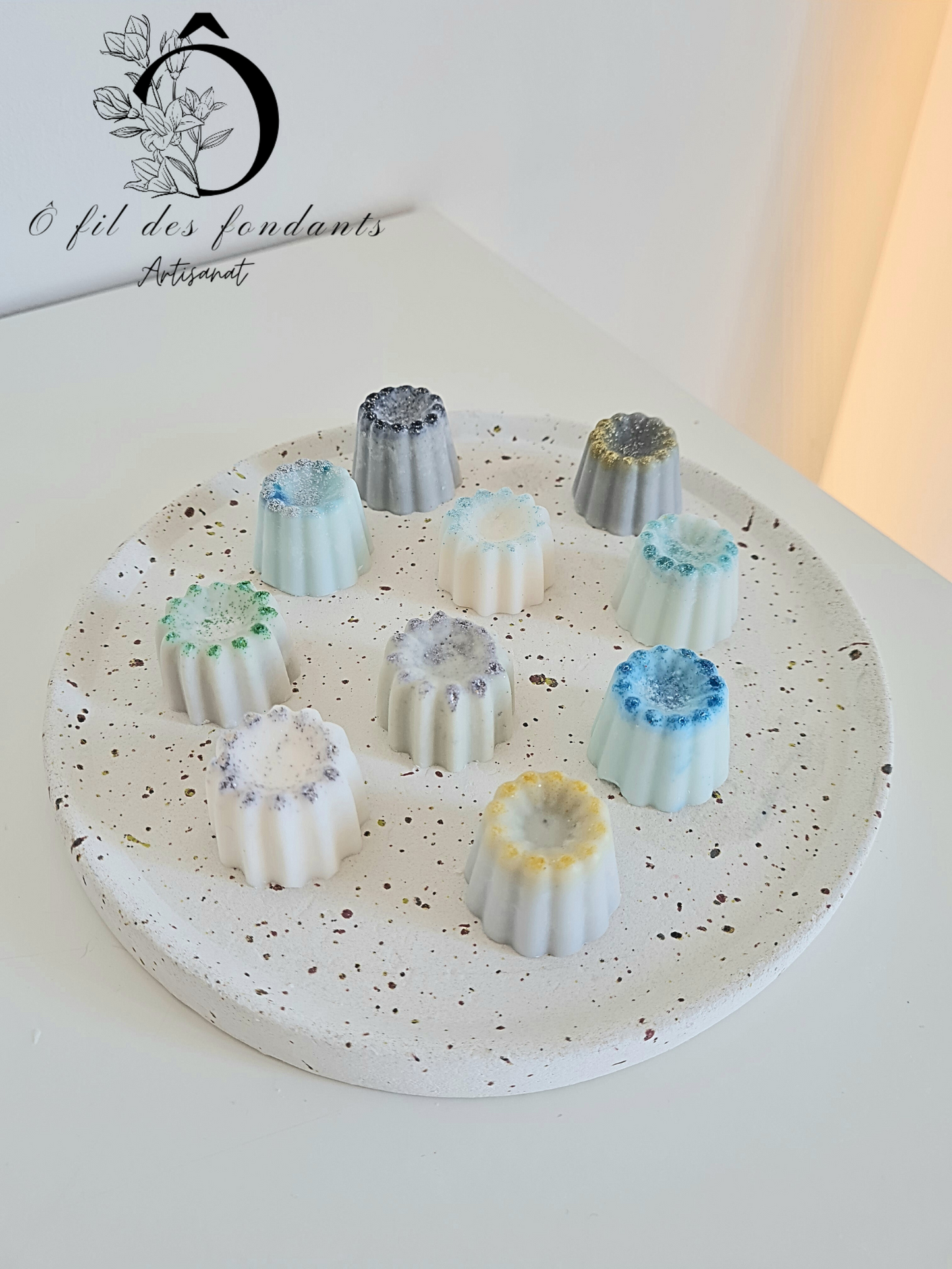 Boîte de 10 fondants parfumés