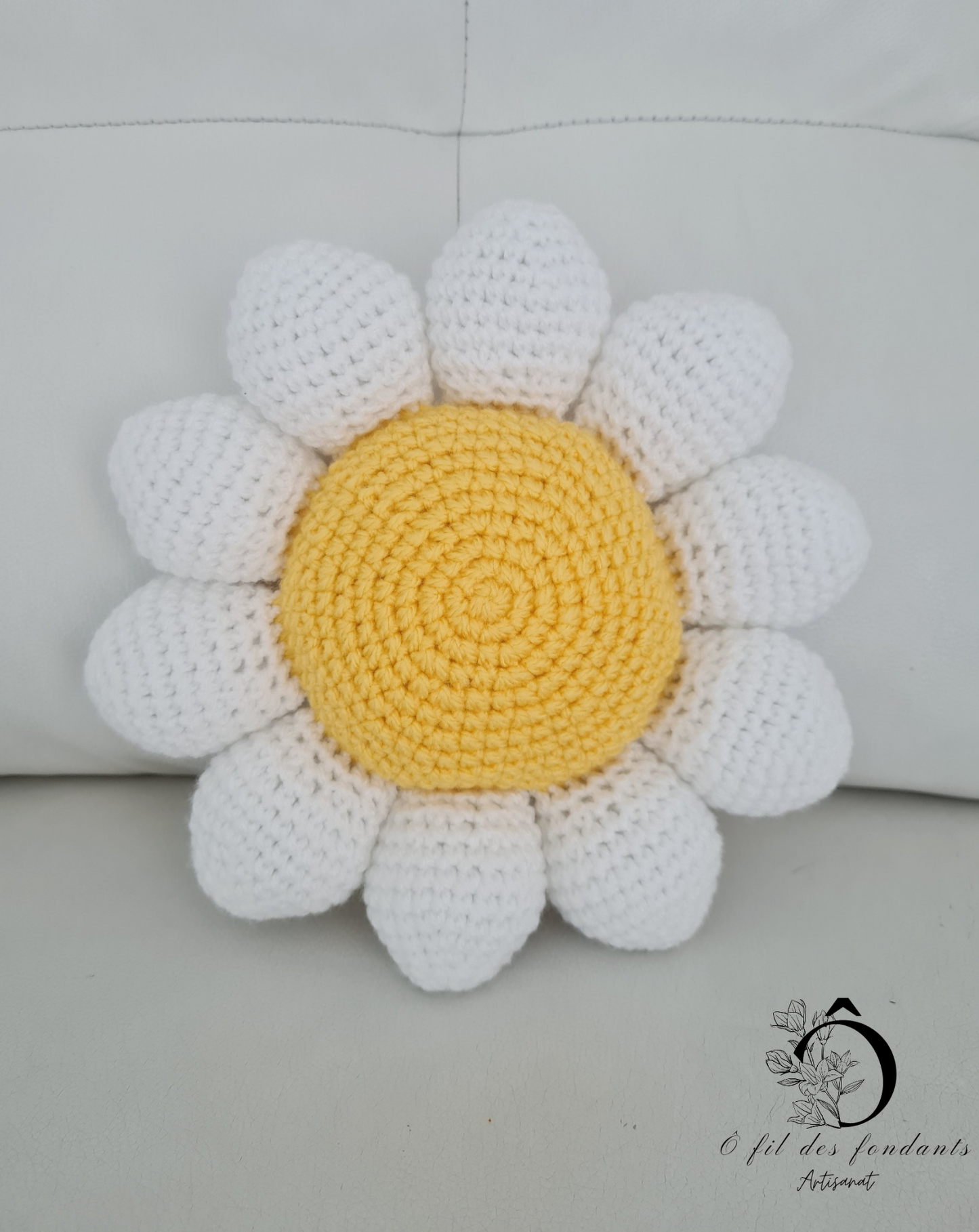 Coussin Marguerite 🌼