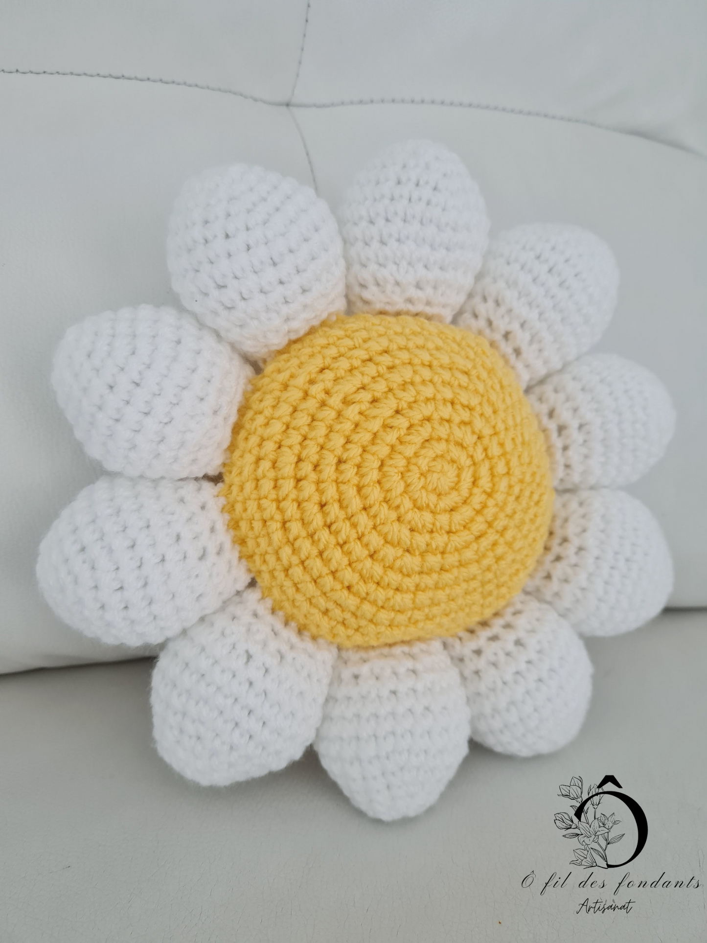 Coussin Marguerite 🌼