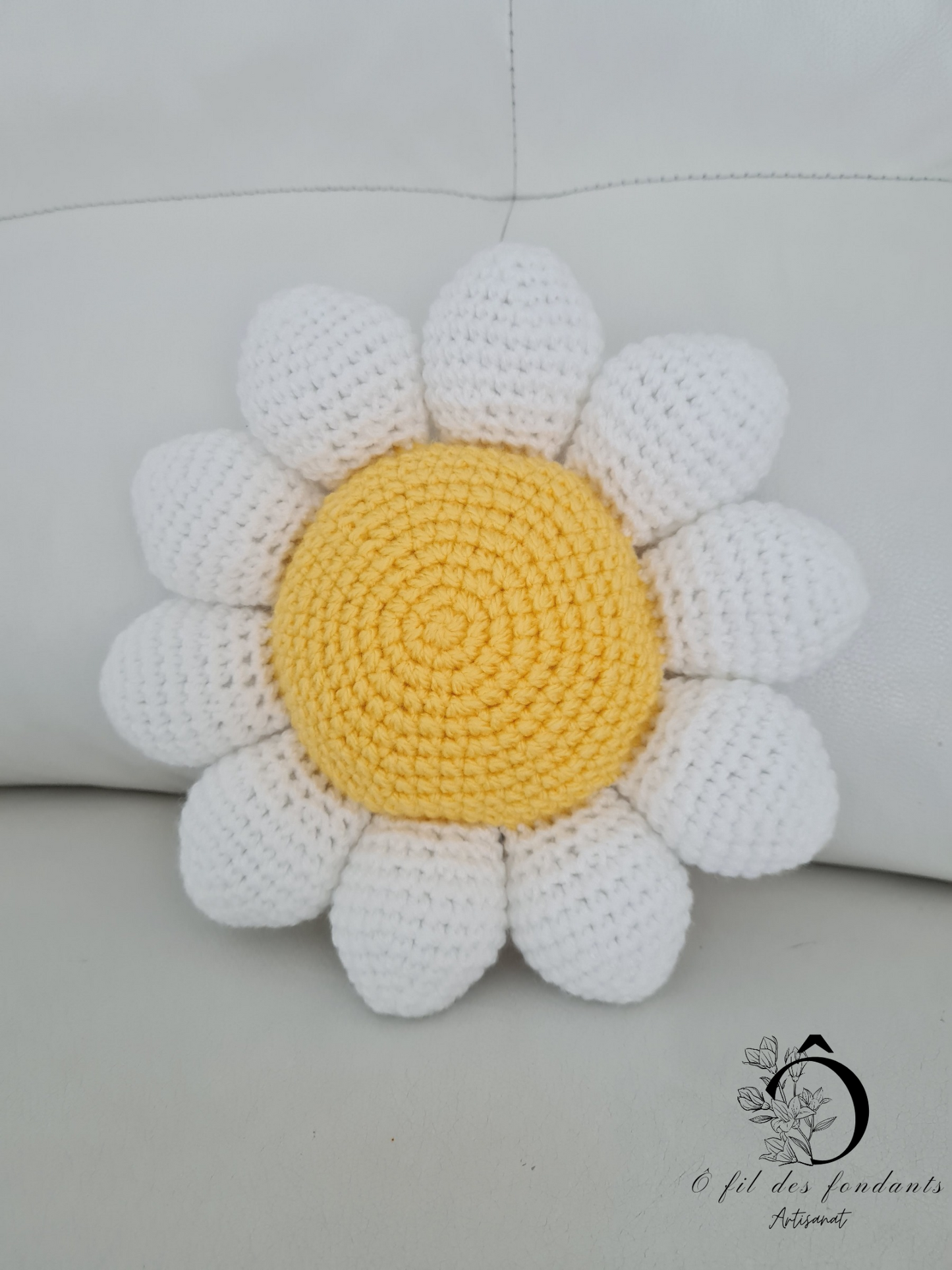 Coussin Marguerite 🌼