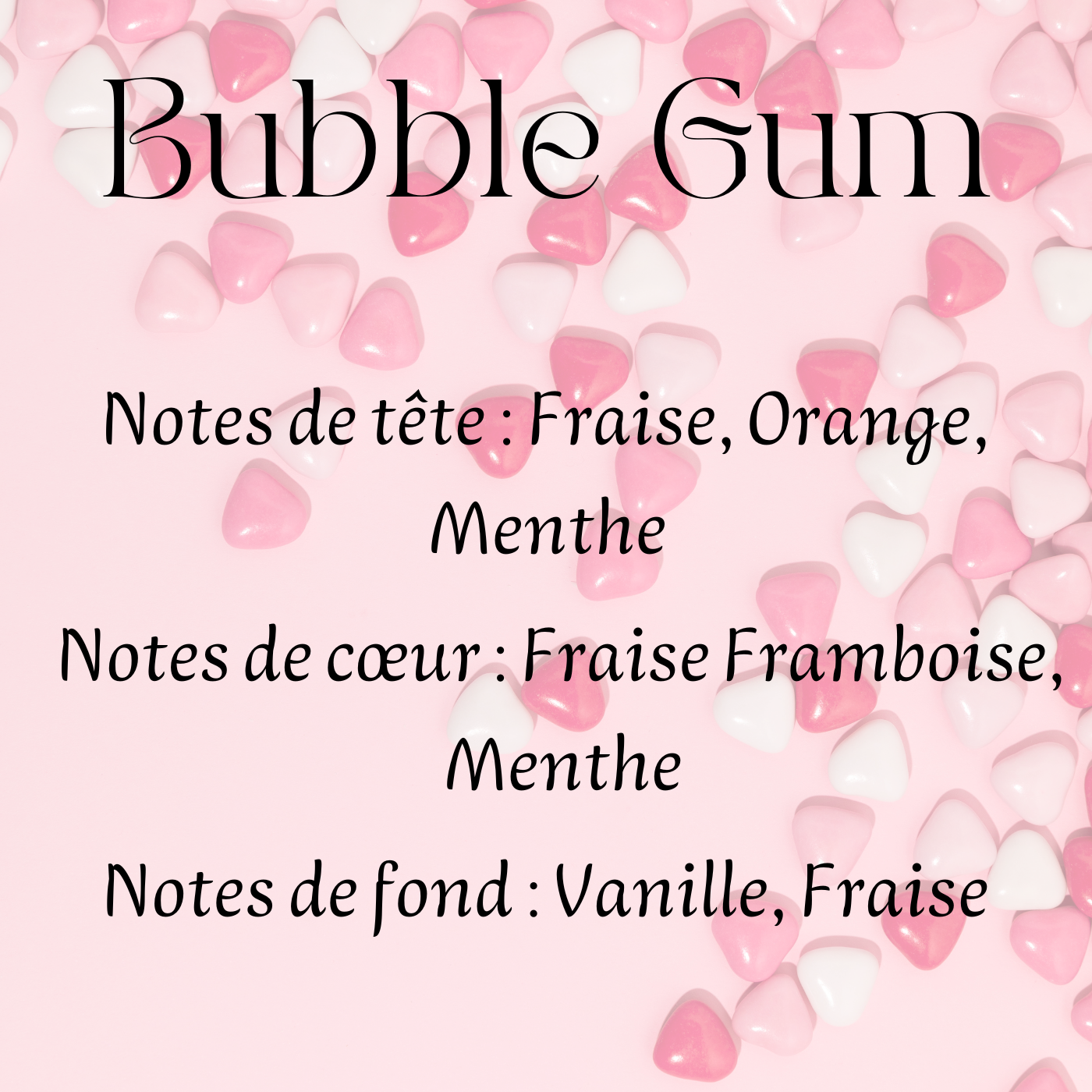 Fondants parfumés Gourmand & Fruités