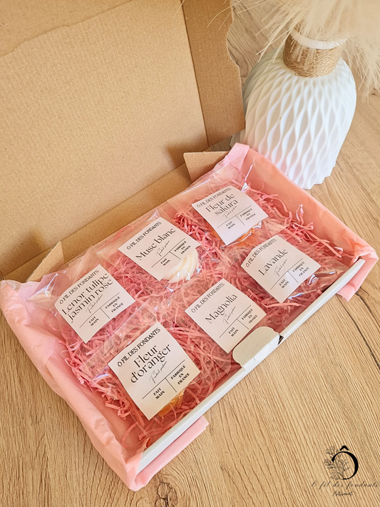 Boîte de fondants parfumés senteurs de printemps 🌸