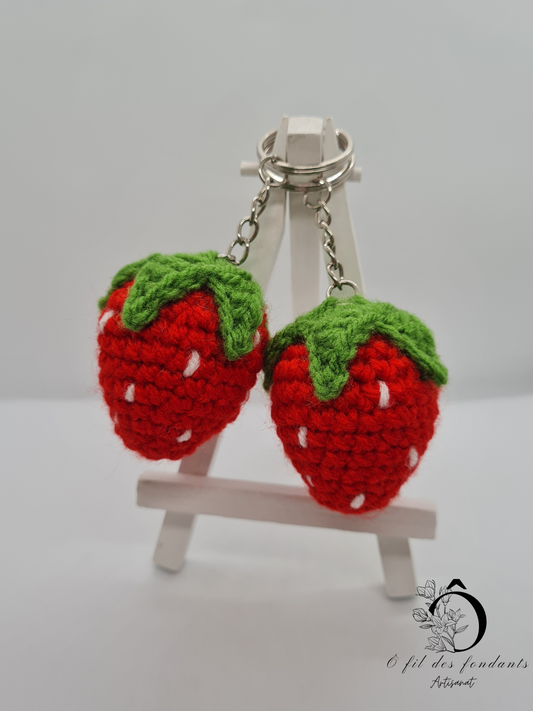 Porte clés Fraise 🍓