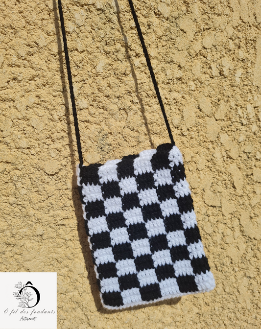 Sac bandoulière en Crochet