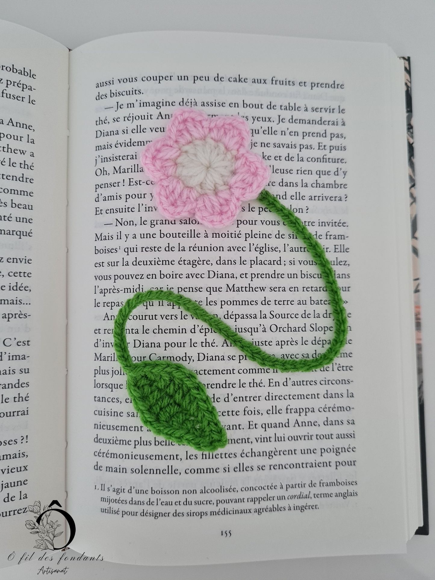 Marques-pages fleurs