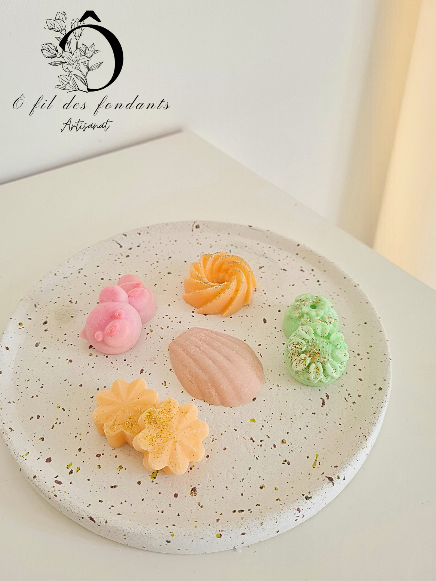 Boîte de 5 fondants parfumés