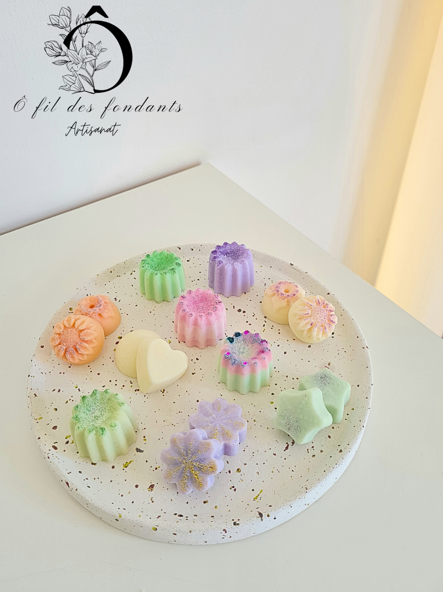 Boîte de 10 fondants parfumés