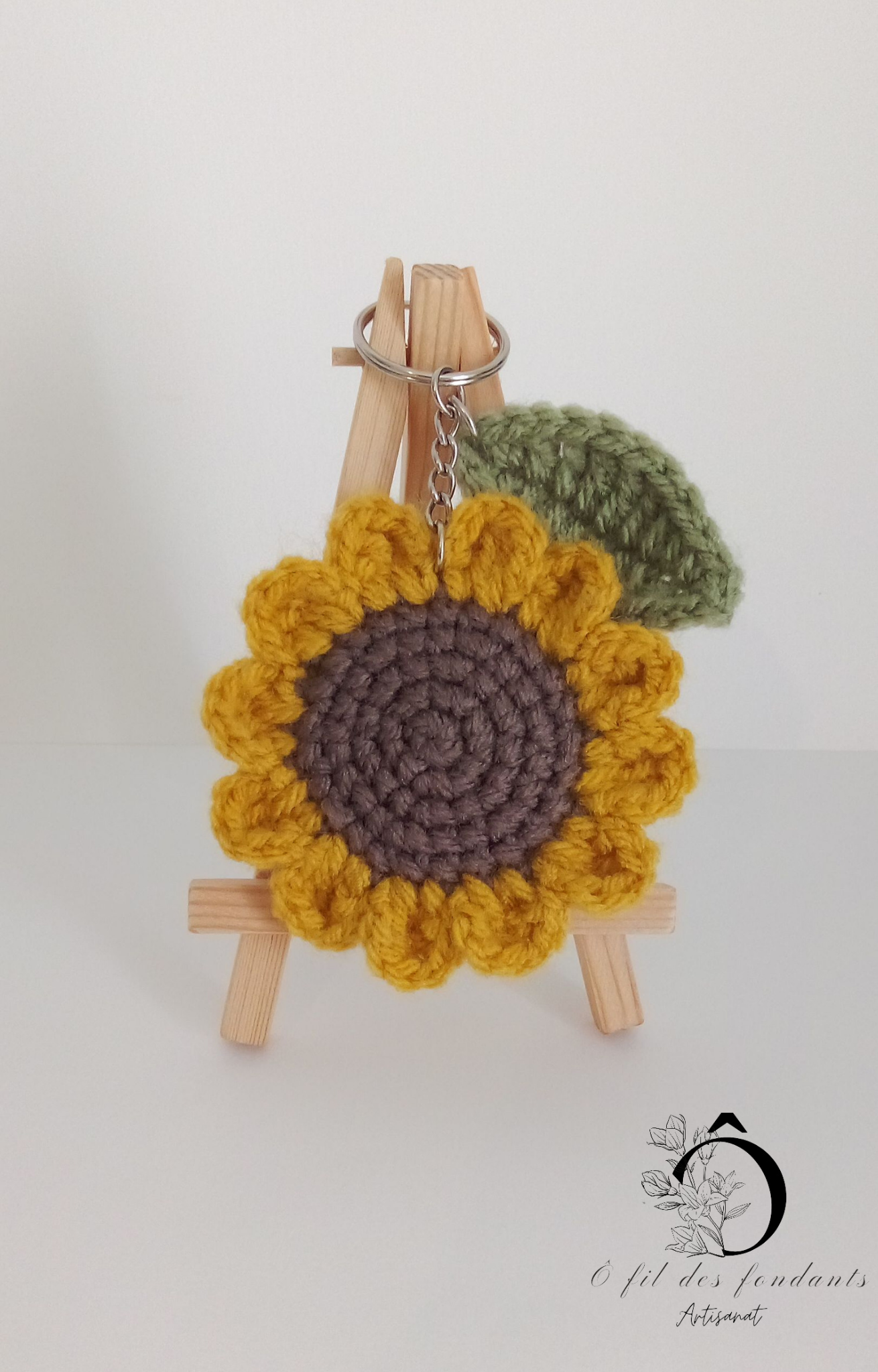 Porte clés Grand Tournesol