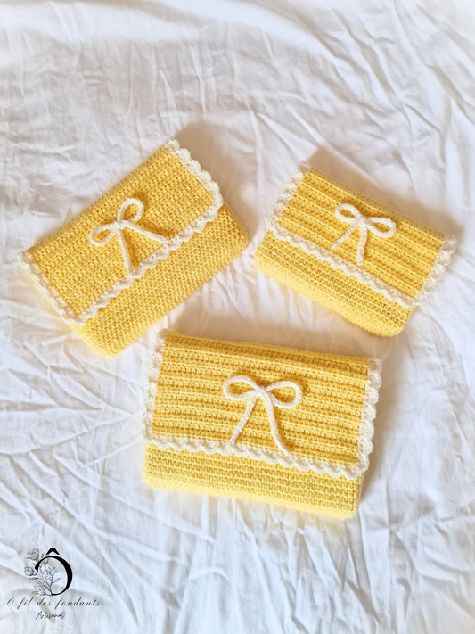 Pochette pour livre Ensoleillé 🫶