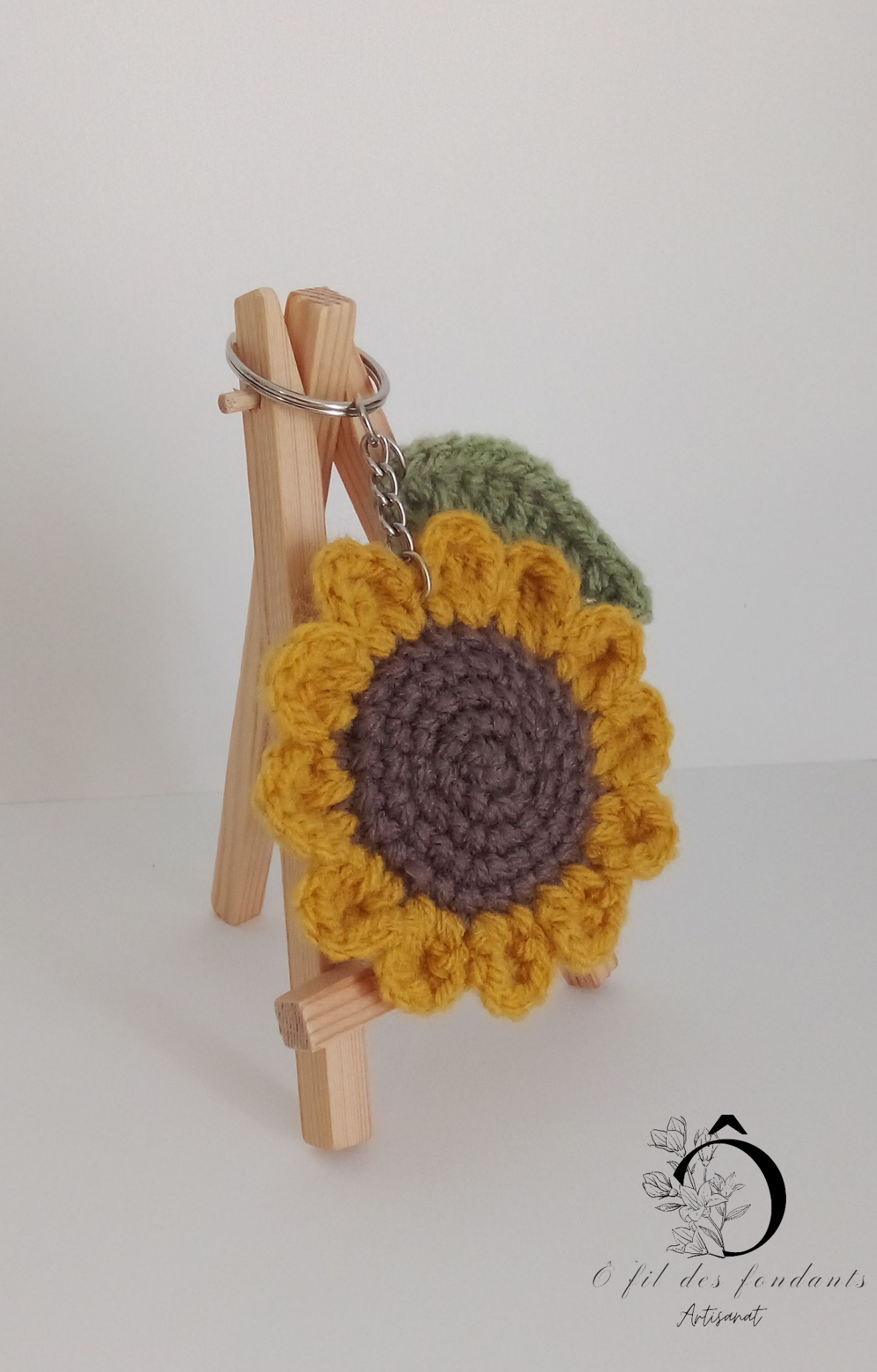 Porte clés Grand Tournesol