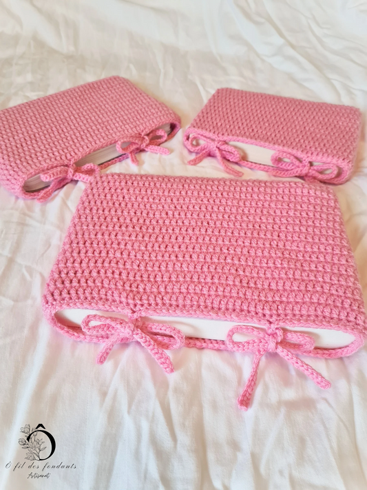 Pochette pour livre : Rosée 🩷
