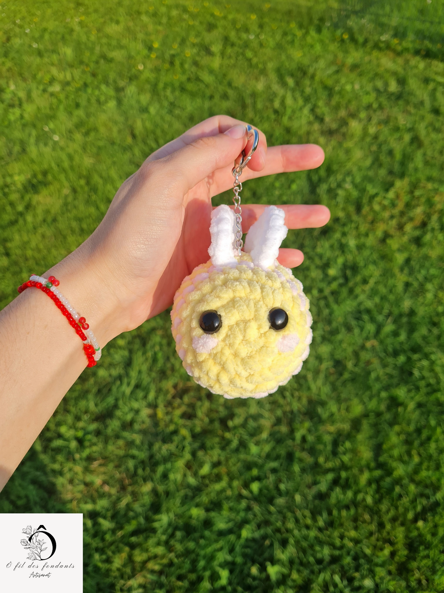 Porte clés Abeille douce 🐝