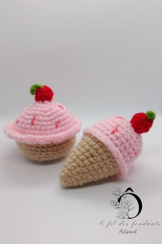 Cupcake et Glace 🧁