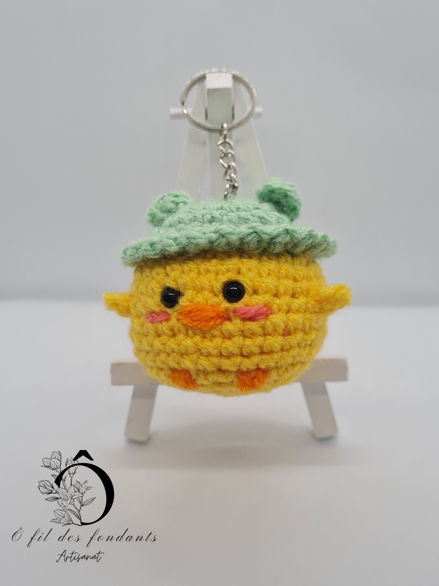 Porte clés Poussin grenouille 🐥