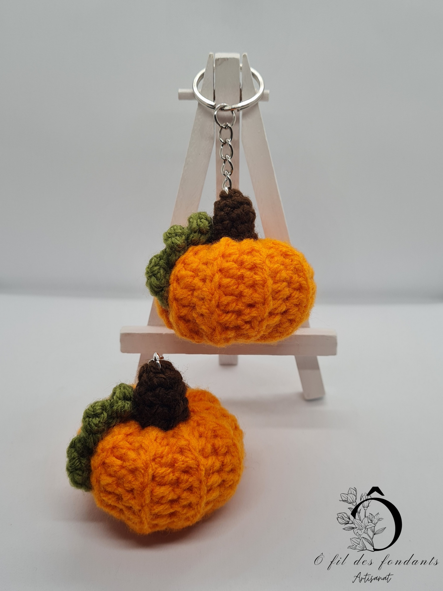 Porte clés Citrouille