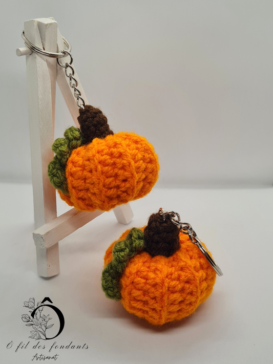 Porte clés Citrouille