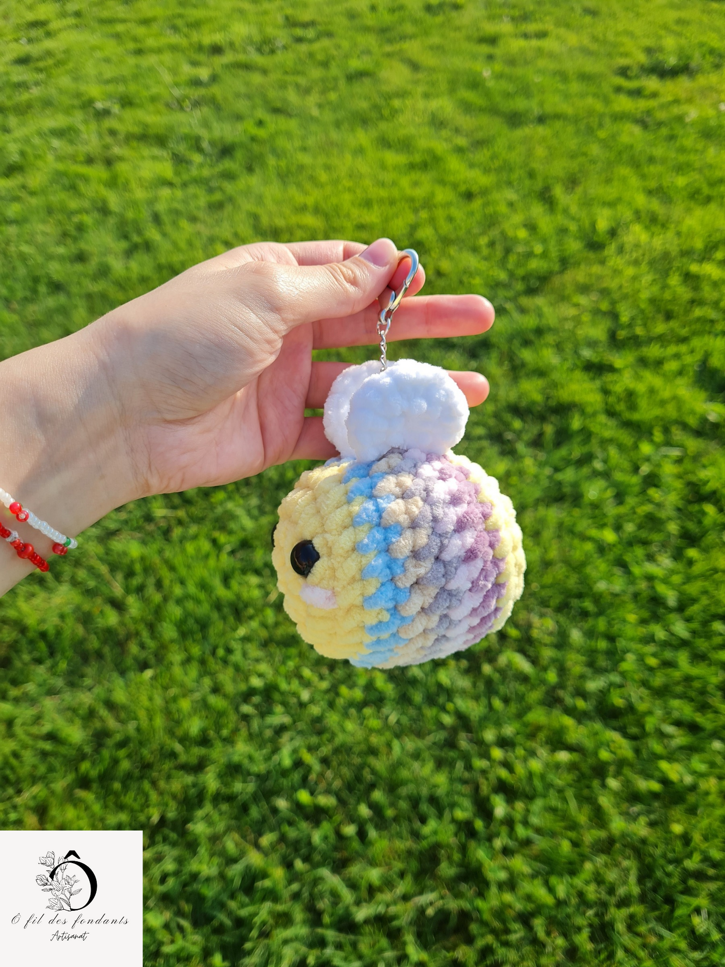 Porte clés Abeille douce 🐝