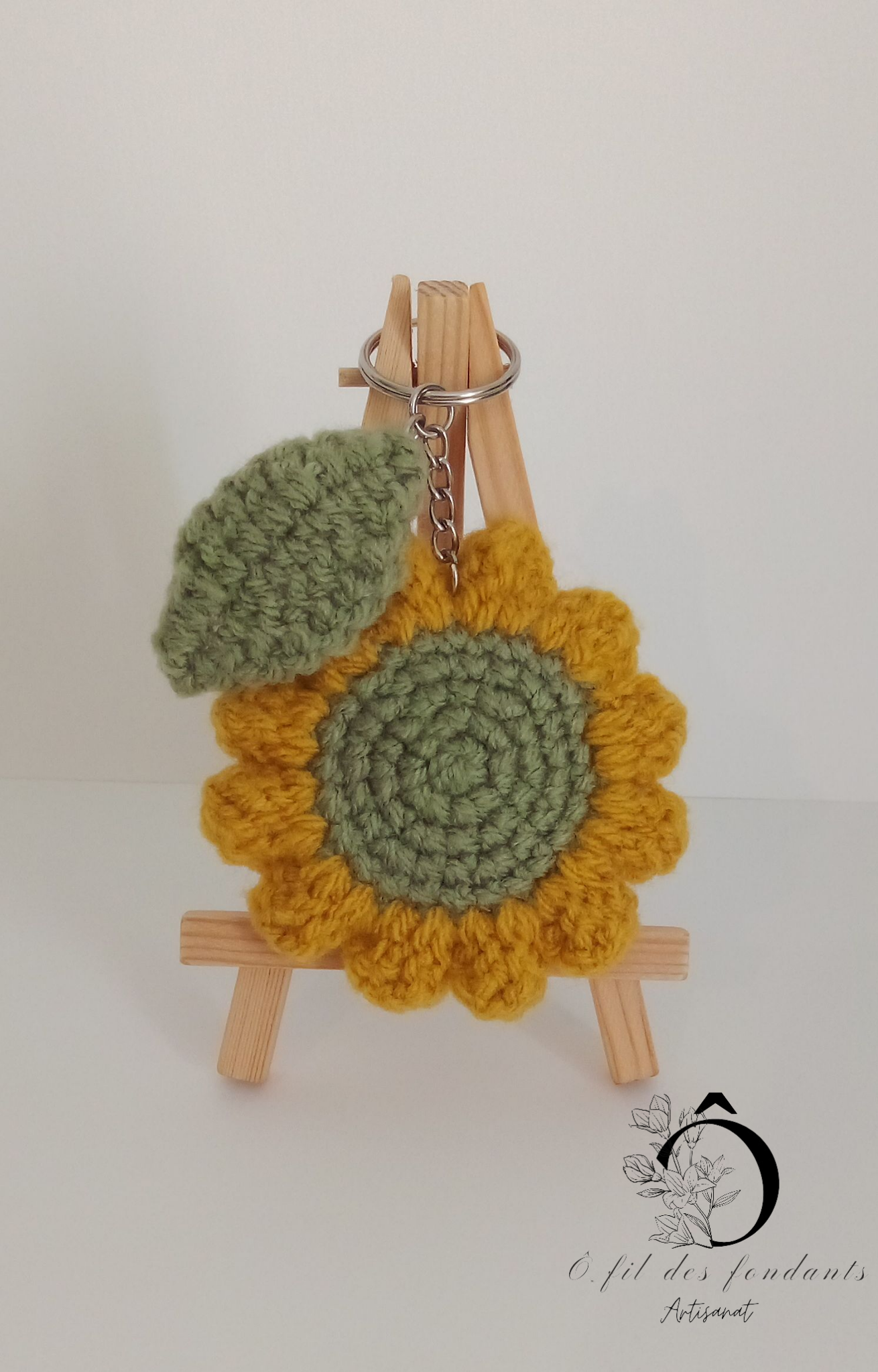 Porte clés Grand Tournesol