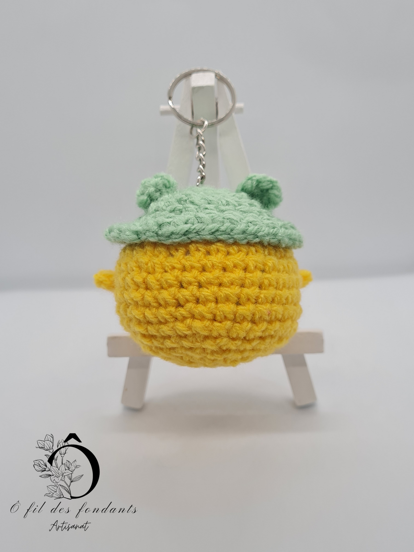 Porte clés Poussin grenouille 🐥