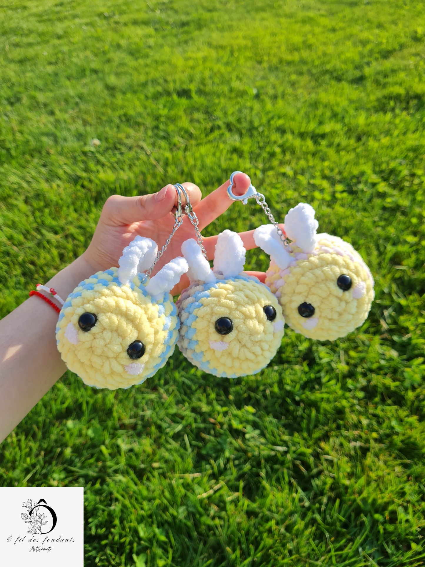 Porte clés Abeille douce 🐝