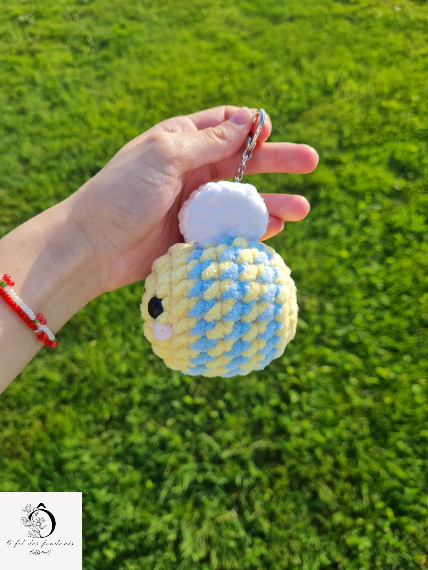 Porte clés Abeille douce 🐝