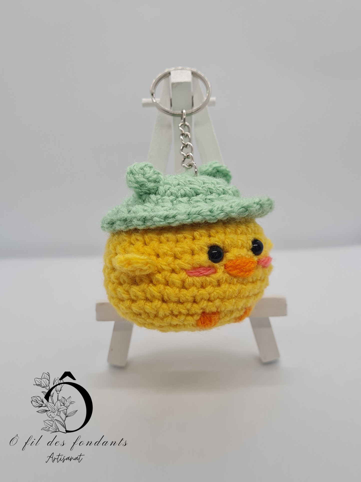 Porte clés Poussin grenouille 🐥