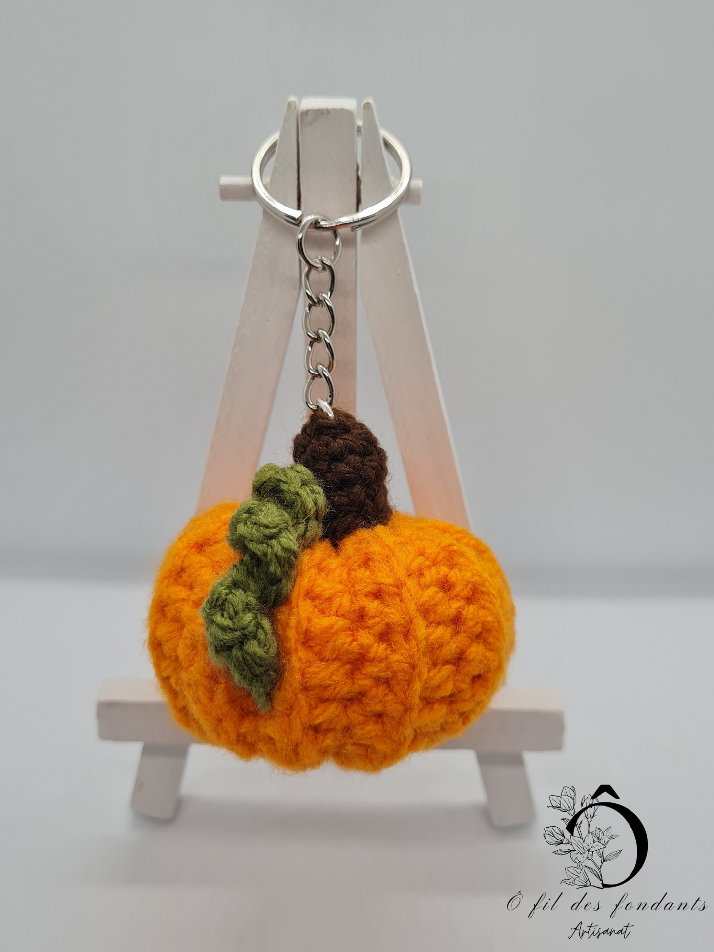 Porte clés Citrouille